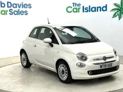 White Used 2019 Fiat 500 Lounge Hatchback | £7,600 (Fair price)