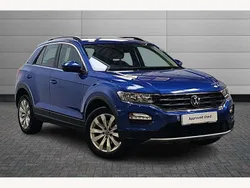 Blue Used 2021 VW T-Roc SE SUV | £16,095 (Fair price)