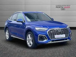 Blue Used 2023 Audi Q5 Sportback S-Line SUV | £36,995 (Fair price)