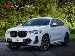 White Used 2021 BMW X4 M Sport SUV | £32,290 (Fair price)