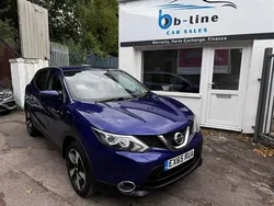 Blue Used 2015 Nissan Qashqai N-TEC SUV | £5,350 (A bit pricey)