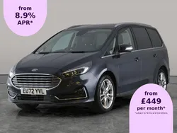 Blue Used 2022 Ford Galaxy Titanium MPV | £29,261 (Expensive)