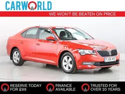 Red Used 2016 Skoda Superb Hatchback | £7,700 (Fair price)
