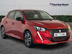 Red Used 2023 Peugeot 208 Allure+ Hatchback | £16,490 (Fair price)