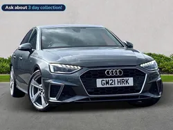 Grey Used 2021 Audi A4 S-Line Sedan | £21,560 (Fair price)