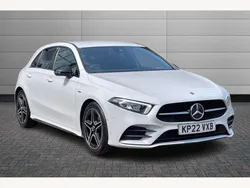 Digital white Used 2022 Mercedes A200 Executive Hatchback | £19,990 (Fair price)