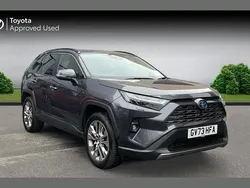 Grey Used 2023 Toyota RAV4 Hybrid SUV | £33,775 (A bit pricey)