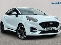 Frozen white (standard paint) Used 2024 Ford Puma Gen-E ST-Line X Hatchback | £19,204 (Fair price)