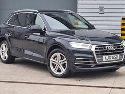 Blue Used 2017 Audi Q5 S-Line SUV | £16,995 (Fair price)