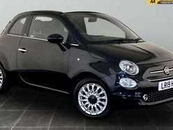 Black Used 2019 Fiat 500C Lounge Cabriolet | £8,395 (Fair price)