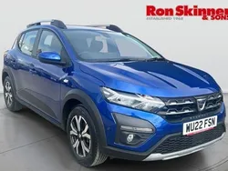 Blue Used 2022 Dacia Sandero Prestige Hatchback | £13,299 (Fair price)