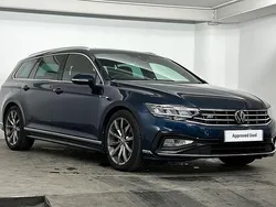 Blue Used 2023 VW Passat R-line Estate | £22,995 (Expensive)