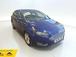 Blue Used 2016 Ford Focus Titanium Hatchback | £6,000 (Fair price)