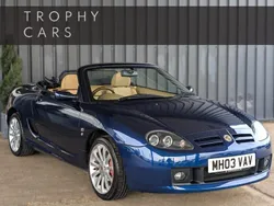 Blue Used 2003 MG F Cabriolet | £6,995