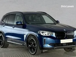 Blue Used 2021 BMW iX3 Comfort Edition SUV | £25,000 (Fair price)