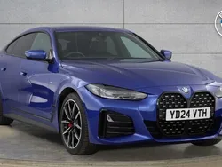 Blue Used 2024 BMW 420 Gran Coupé M Sport Coupe | £37,000 (Fair price)