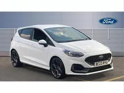 White Used 2023 Ford Fiesta ST Hatchback | £20,190 (Fair price)