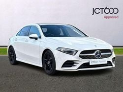 White Used 2020 Mercedes A200 AMG Line Premium Plus Sedan | £17,826 (Fair price)