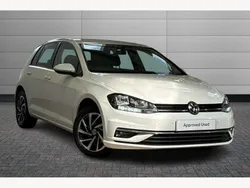 White Used 2019 VW Golf VII Match Hatchback | £12,050 (Fair price)