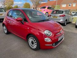 Red Used 2018 Fiat 500 Lounge Hatchback | £6,475 (Fair price)