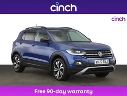 Blue Used 2022 VW T-Cross Black Edition SUV | £16,839 (Fair price)