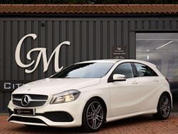 White Used 2017 Mercedes A160 AMG line Hatchback | £9,790 (Fair price)