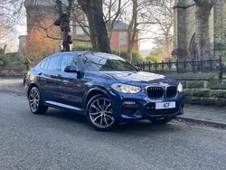 Blue Used 2018 BMW X4 M Sport SUV | £21,695 (Expensive)