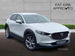 Silver Used 2023 Mazda CX-30 Exclusive-Line SUV | £18,995 (A bit pricey)