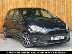 Black Used 2017 Ford Fiesta ST-Line Hatchback | £9,350 (Fair price)