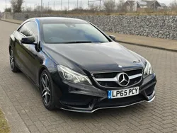 Black Used 2015 Mercedes E220 AMG line Coupe | £7,950 (Fair price)