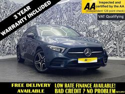 Blue Used 2022 Mercedes A250 AMG line Sedan | £17,795 (Good price)