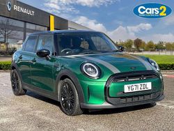 Green Used 2021 Mini Cooper Exclusive Hatchback | £19,995 (A bit pricey)