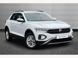 White Used 2022 VW T-Roc Life SUV | £17,995 (Fair price)