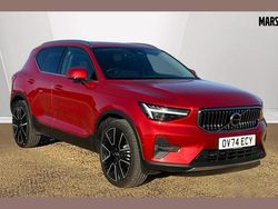 Red Used 2024 Volvo XC40 Ultra SUV | £37,201 (Expensive)
