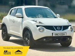 White Used 2013 Nissan Juke Acenta Premium SUV | £3,195 (Good price)