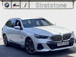 White New 2025 BMW 530e M Sport Estate | £56,495 (Super price)
