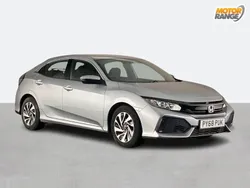 Silver Used 2018 Honda Civic SE Hatchback | £11,895 (Fair price)