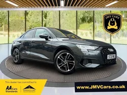 Grey Used 2021 Audi A3 S-Line Sedan | £16,975 (Fair price)