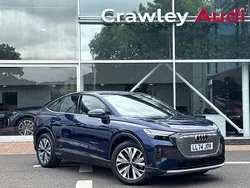 Blue Used 2024 Audi Q4 Sportback e-tron Sport SUV | £34,490 (Good price)
