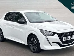 White Used 2023 Peugeot 208 Allure+ Hatchback | £14,985 (Good price)