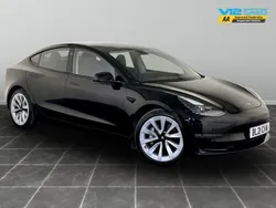 Black Used 2021 Tesla Model 3 Long Range Sedan | £14,995 (Good price)