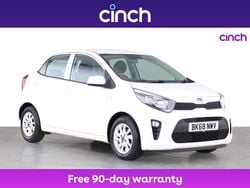 White Used 2018 Kia Picanto 2 Hatchback | £7,399 (Fair price)