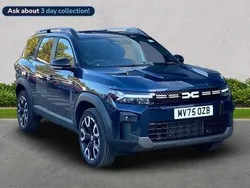 Blue New 2025 Dacia Bigster Journey SUV | £28,999 (Fair price)