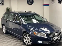 Blue Used 2014 Volvo V70 SE Estate | £4,995 (Good price)