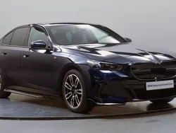 Blue Used 2023 BMW i5 M Sport Sedan | £45,995 (Fair price)