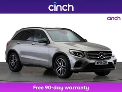 Silver Used 2019 Mercedes GLC250 AMG SUV | £24,289 (Fair price)