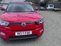 Red Used 2017 Ssangyong (KGM) Tivoli SUV | £5,250