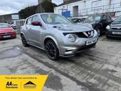 Silver Used 2017 Nissan Juke Nismo RS SUV | £9,995 (Fair price)