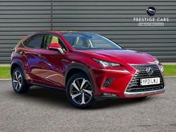 Red Used 2021 Lexus NX300h E-FOUR SUV | £27,493 (Fair price)