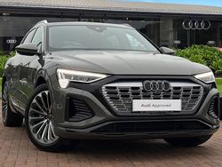 Grey Used 2024 Audi Q8 e-tron S-Line SUV | £46,490 (A bit pricey)